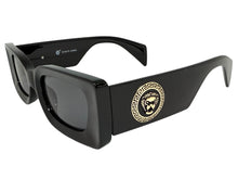 Classic Hardcore Biker Gangster Style SUNGLASSES Black Frame - Dark Lens 5015