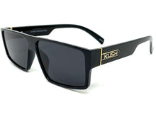 Classic Biker Gangster Hardcore KUSH SUNGLASSES Black Frame Dark Lens 80771