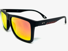 Classic Biker Sporty Trendy Stylish SUNGLASSES Square Black Frame 6821