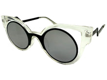 Classic Vintage Retro Cat Eye Style SUNGLASSES Funky Clear Frame 1737