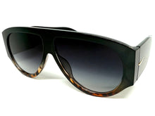 Oversized Classic Vintage Retro Style SUNGLASSES Large Super Thick Black & Tortoise Frame 15013