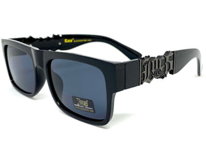 Classic Biker Gangster Hardcore LOCS SUNGLASSES Black Frame 91207