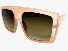 Oversized Exaggerated Classic Vintage Retro Style SUNGLASSES Large Thick Pink Frame 2016