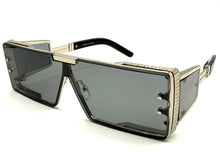 Classic Hardcore Gangster Hip Hop Rapper Pimp Style SUNGLASSES Silver Frame 79004