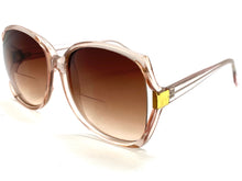 Oversized Classic TRUE Vintage Retro Style BIFOCAL READING SUNGLASSES READERS Big Frame Lens Strength +1.75