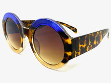Classic Vintage Retro Style SUNGLASSES Round Thick Tortoise Frame E1277
