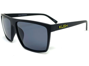 Classic Biker Gangster Hardcore KUSH SUNGLASSES Square Black Frame 6476