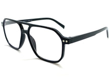 Classic Vintage Retro Aviator Style READING GLASSES READERS Black Frame Lens Strength +1.50