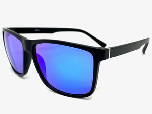 Classic Biker Sporty Trendy Stylish SUNGLASSES Square Black Frame 6820