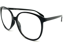 Oversized Classic Vintage Retro Style Clear Lens EYEGLASSES Large Round Black Frame I129
