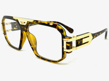 Classic Vintage Retro Hip Hop Rapper Style Clear Lens EYEGLASSES Tortoise & Gold Frame 5408 (Copy)