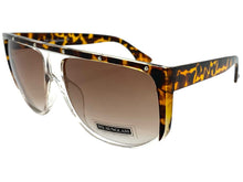 Oversized Exaggerated Vintage Retro Style SUNGLASSES Large Square Tortoise Frame 6672