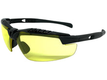 Motorcycle Biker Day or Night Riding SUNGLASSES Safety Eyewear HD Yellow Lens 5240