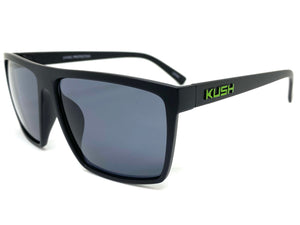 Classic Biker Gangster Hardcore KUSH SUNGLASSES Square Black Frame 6476