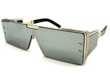 Classic Hardcore Gangster Hip Hop Rapper Pimp Style SUNGLASSES Silver Frame 79004