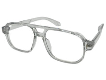 Classic Vintage Retro Style Clear Lens Blue Light Block Computer EYEGLASSES Transparent Frame 55013