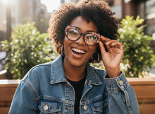 Oversized Vintage Retro Cat Eye Style Clear Lens EYEGLASSES Large Burgundy Frame - Flowers & Gold Leaf Accents 6806 (Copy)