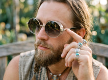 Classic Elegant Vintage Retro Style SUNGLASSES Oval Silver Frame - Gradient Lens 27740