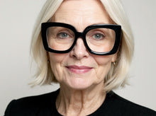 Oversized Classic Vintage Retro Style Clear Lens EYEGLASSES Thick Square Black Frame 81218