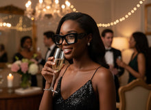 Exaggerated Classic Vintage RETRO Cat Eye Style READING GLASSES READERS Black Frame - Lens Strength +1.50