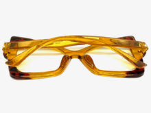 Oversized Vintage Retro Style Clear Lens EYEGLASSES Large Funky Frame 97198