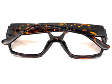 Oversized Classic Vintage Retro Style Clear Lens EYEGLASSES Large Square Tortoise Frame 80843