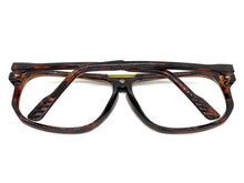 Classic Vintage Retro Aviator Style Clear Lens EYEGLASSES Square Tortoise Frame 1065