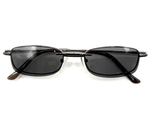 Classy Elegant Modern Style Optical EYEGLASSES Stainless Steel Frame with Magnetic Clip On DV016