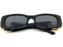 Classic Elegant Vintage Retro Style SUNGLASSES Thick Square Black Frame E2105