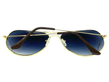 Classic Vintage Retro Aviator Style SUNGLASSES Gold Frame 1106