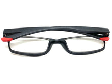Sleek Contemporary Modern Sporty Style READING GLASSES READERS Gray Frame Lens Strength +1.50