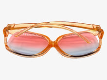 Oversized Exaggerated Vintage Retro Style SUNGLASSES Huge Orange Frame 80007