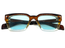 Classic Vintage Retro Style SUNGLASSES Square Brown Frame 5011