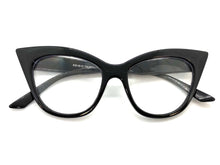 Women's Classic Vintage RETRO Cat Eye Style Clear Lens EYE GLASSES Black Frame 1611