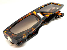 Classic Luxury Retro Hip Hop Style SUNGLASSES Tortoise Lens 30421