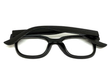 Classic Vintage Retro Style Clear Lens Blue Light Block Computer EYEGLASSES Black Frame I135