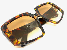 Oversized Vintage Retro Style SUNGLASSES Large Tortoise Frame 1113