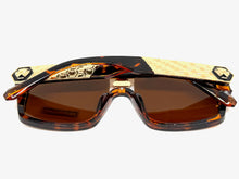 Classic Hardcore Biker Gangster Hip Hop Style SUNGLASSES Square Tortoise Frame 5468