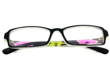 Classy Contemporary Modern Style Clear Lens EYEGLASSES Black Fashion Frame 1312