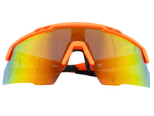 Oversized Retro Sporty Wrap Around Style SUNGLASSES Large Gold POLARIZED Lens XSP0007