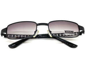 Classy Elegant Contemporary Modern Designer Style SUNGLASSES Black Frame 5243