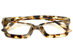 Classic Vintage Retro Style READING GLASSES READERS Leopard Frame Lens Strength +2.50