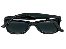 Classic Vintage Retro Style POLARIZED Lens SUNGLASSES Black Frame 1007