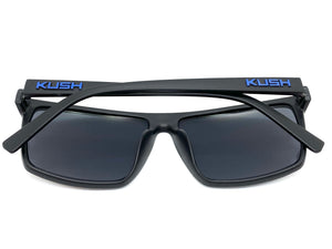 Classic Biker Gangster Hardcore KUSH SUNGLASSES Square Black Frame 6476