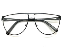 Classic Vintage Retro Style Clear Lens EYEGLASSES Black Frame 163889