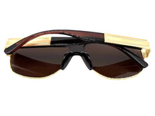 Classic Hardcore Biker Gangster Hip Hop Rapper Style SUNGLASSES Gold & Brown Frame - Brown Lens 4000