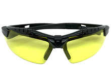 Motorcycle Biker Day or Night Riding SUNGLASSES Safety Eyewear HD Yellow Lens 5240