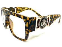 Classic Vintage Retro Hip Hop Rapper Style Clear Lens EYEGLASSES Large Thick Tortoise Frame 5355