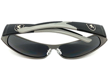 Classic Contemporary Modern Wrap Style SUNGLASSES Sleek Gunmetal Frame 3727