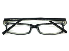 Classy Contemporary Modern Style Clear Lens EYEGLASSES Black Fashion Frame 1328